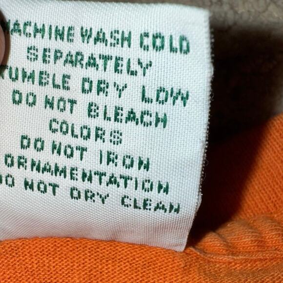 Vintage Kids Xsmall Xs 4/5 Rainforest Cafe Shirt Orange Animal Graphic Crocodile - Picture 4 of 4